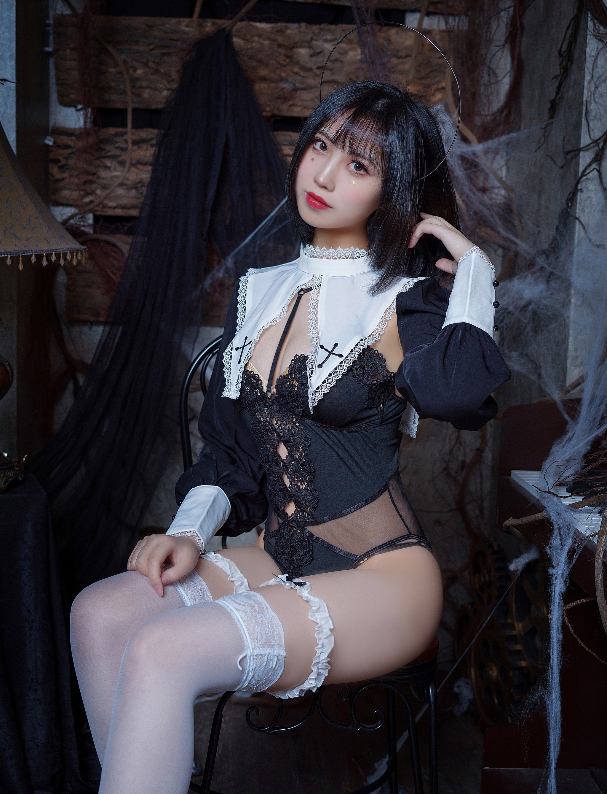 念雪ww - NO.001 修女 [38P]-XikXak